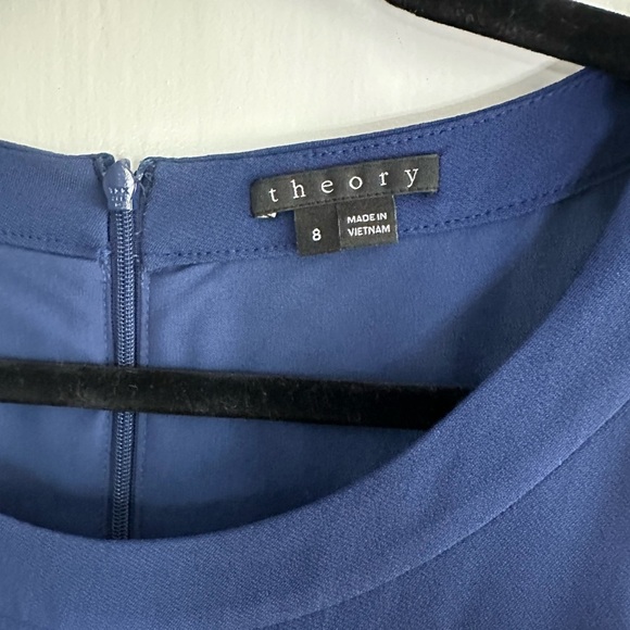 Navy Blue Dress by Theory size 8 - Picture 2 of 5